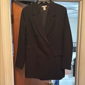 Fitted Classic Black Blazer